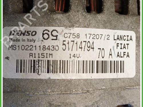 Alternator FIAT PANDA (169_) 1.2 Natural Power (169.AXB1A) | BP28128256M7 