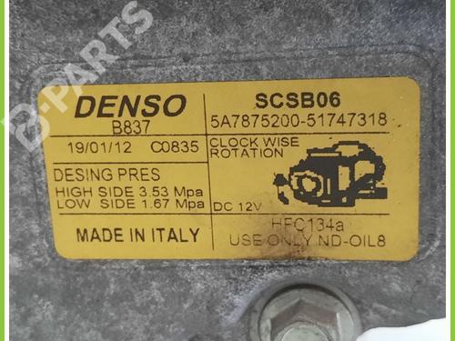AC compressor FIAT PANDA (312_, 319_) 1.2 (312PXA1A) | BP11369740M34 
