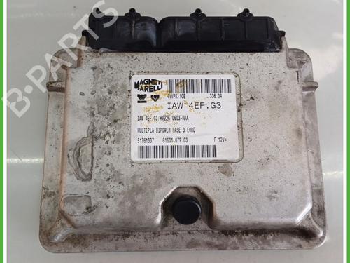 Used Engine control unit (ECU) FIAT MULTIPLA (186_) 1.6 16V Bipower (186AXC1A) (103 hp) 19092636