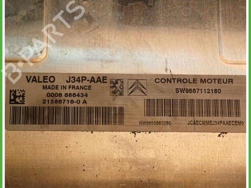 Engine control unit (ECU) PEUGEOT 206+ (2L_, 2M_) 1.1 | BP40143345M57 - Image 4