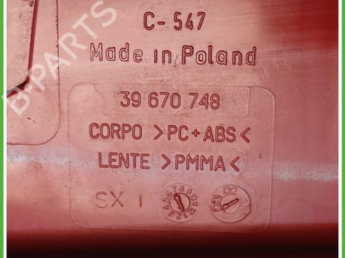 Left taillight FIAT SEICENTO / 600 (187_) 1.1 (187AXB, 187AXB1A, 187AXC1A02) | BP24193103C34 