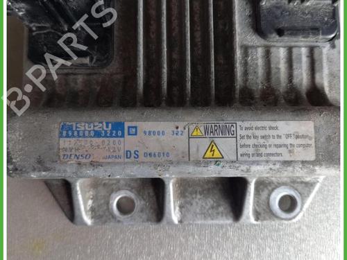 Engine control unit (ECU) OPEL MERIVA A MPV (X03) 1.7 CDTI (E75) | BP40130858M57 - Image 2