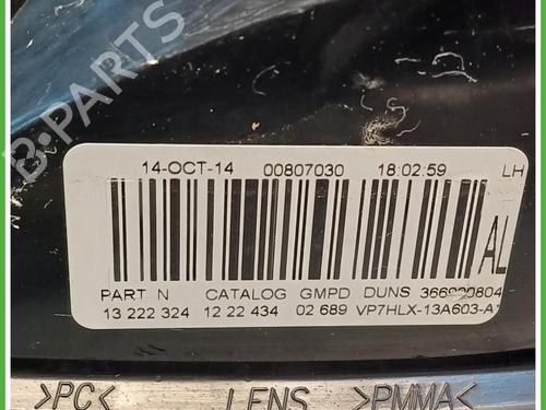 Left taillight OPEL ASTRA H (A04) 1.6 (L48) | BP40144014C34 - Image 5