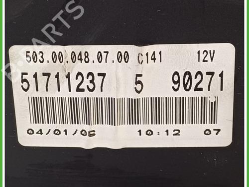 Instrument cluster FIAT PANDA (169_) 1.2 (169.AXB11, 169.AXB1A) | BP19072161C47 
