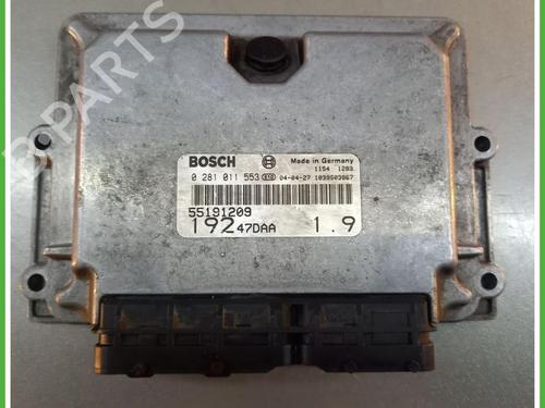Used Engine control unit (ECU) Engine control unit (ECU) FIAT STILO Multi Wagon (192_) 1.9 JTD (115 hp) 40130943 40130943