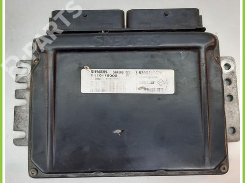 Motorstyringsenhed RENAULT CLIO II (BB_, CB_) 1.2 (BB0A, BB0F, BB10, BB1K, BB28, BB2D, BB2H, CB0A,... (58 hp) 11370620