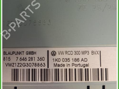 Radio VW TOURAN (1T1, 1T2) 2.0 EcoFuel | BP29475980E6 