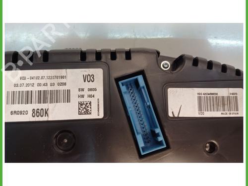 Instrument cluster VW POLO V (6R1, 6C1) 1.2 | BP22215134C47 