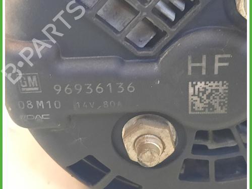 Alternator CHEVROLET AVEO / KALOS Hatchback (T250, T255) 1.2 LPG | BP14912325M7 