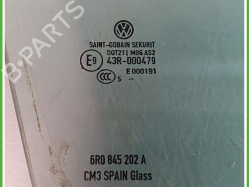 Rear right door window VW POLO V (6R1, 6C1) 1.0 TSI | BP17097943C21 