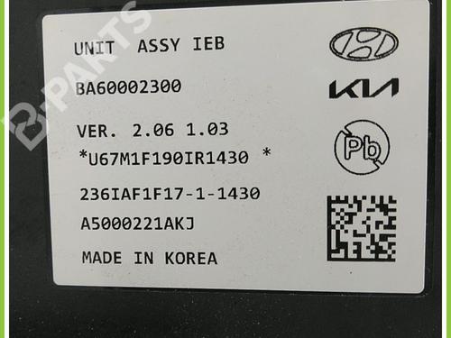ABS pump HYUNDAI TUCSON (NX4E, NX4A) 1.6 T-GDi Hybrid | BP11368226M43 