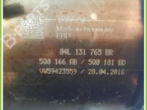 Catalyst VW GOLF VII (5G1, BQ1, BE1, BE2) 1.6 TDI | BP11368576M10 