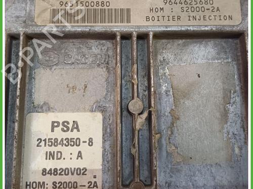 Engine control unit (ECU) PEUGEOT 207 (WA_, WC_) 1.4 HDi | BP15607932M57 