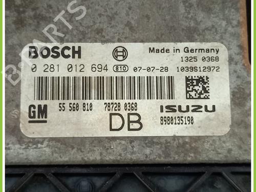 Engine control unit (ECU) OPEL ASTRA H (A04) 1.7 CDTI (L48) | BP13259362M57 
