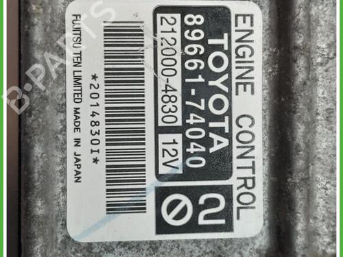 Engine control unit (ECU) TOYOTA IQ (_J1_) 1.0 (KGJ10_, KGJ10R) | BP40133251M57 - Image 3
