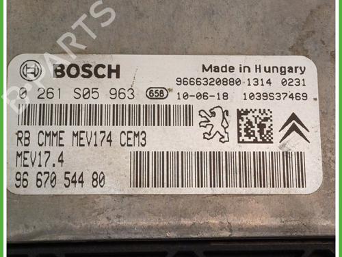 Engine control unit (ECU) CITROËN DS3 (SA_) 1.6 VTi 120 | BP24035860M57 