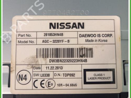 Radio NISSAN MICRA IV (K13K, K13KK) 1.2 | BP29475979E6 