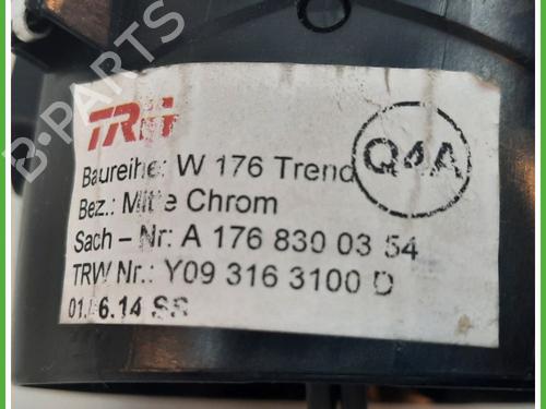 Air vent MERCEDES-BENZ A-CLASS (W176) A 180 CDI / d (176.012) | BP13709202I21 