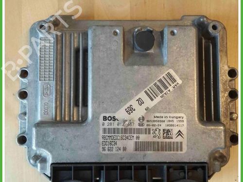 Used Engine control unit (ECU) Engine control unit (ECU) PEUGEOT 207 (WA_, WC_) 1.6 HDi (90 hp) 40130086 40130086
