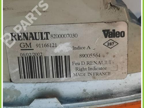 Right front indicator RENAULT TRAFIC II Van (FL) 1.9 dCi 100 (FL0C) | BP11721865C33 