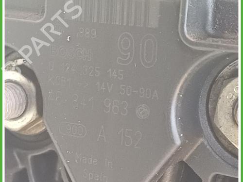 Alternator FIAT MULTIPLA (186_) 1.6 16V Bipower (186AXC1A) | BP21216999M7 