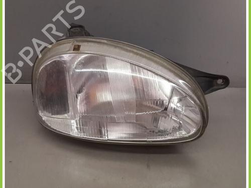 Used Right headlight OPEL CORSA B (S93) 1.0 i 12V (F08, F68, M68) (54 hp) 13579267