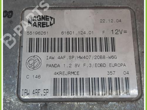 Engine control unit (ECU) FIAT PANDA (169_) 1.2 (169.AXB11, 169.AXB1A) | BP11740651M57 
