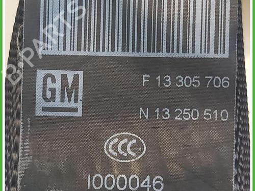 Front right seatbelt OPEL MERIVA B MPV (S10) 1.4 (75) | BP40147545I25 - Image 7