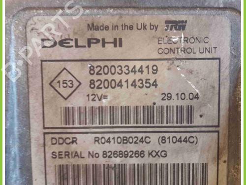 Engine control unit (ECU) RENAULT MEGANE II Estate (KM0/1_) 1.5 dCi (KM02, KM13) | BP13385727M57 