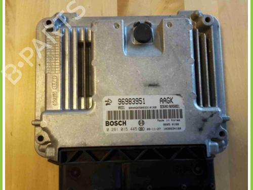 Engine control unit (ECU) CHEVROLET CRUZE (J300) 2.0 CDI (150 hp) 96983951 0281015445 0281015445