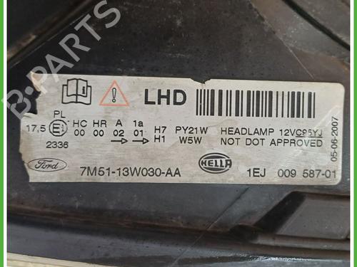 Venstre forlygte FORD C-MAX (DM2) 1.6 TDCi | BP15849862C28 