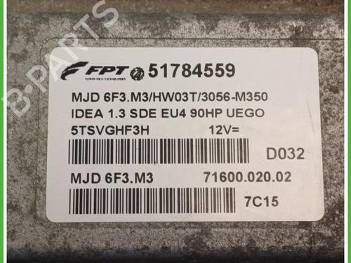 Engine control unit (ECU) FIAT IDEA (350_) 1.3 D Multijet | BP25437142M57 