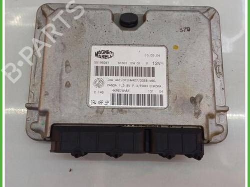 Used Engine control unit (ECU) Engine control unit (ECU) FIAT PANDA (169_) 1.2 (169.AXB11, 169.AXB1A) (60 hp) 40141197 40141197
