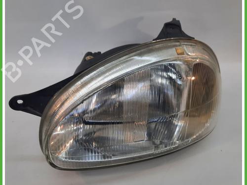 Used Left headlight OPEL CORSA B (S93) 1.4 i (F08, F68, M68) (60 hp) 12570961