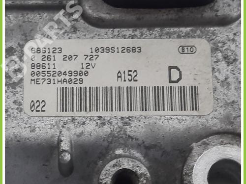 Engine control unit (ECU) ALFA ROMEO 147 (937_) 1.6 16V T.SPARK ECO (937.AXA1A, 937.BXA1A) | BP11368855M57 