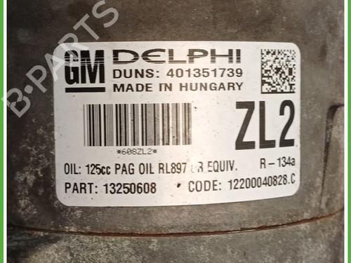 AC-Kompressor OPEL MERIVA B MPV (S10) 1.4 (75) | BP28289052M34 