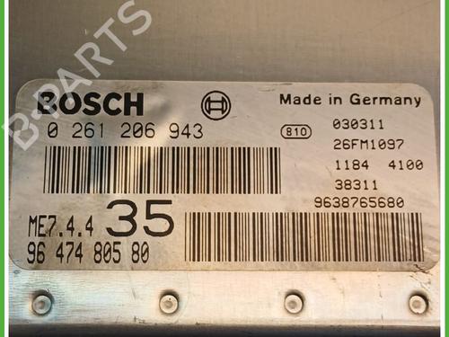 Engine control unit (ECU) PEUGEOT 307 SW (3H) 1.6 16V | BP28056072M57 