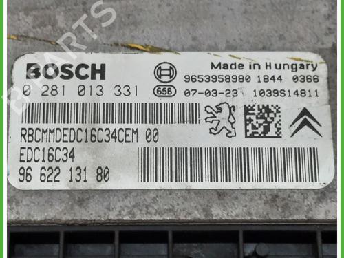 Engine control unit (ECU) PEUGEOT 207 CC (WD_) 1.6 HDi | BP13403050M57 