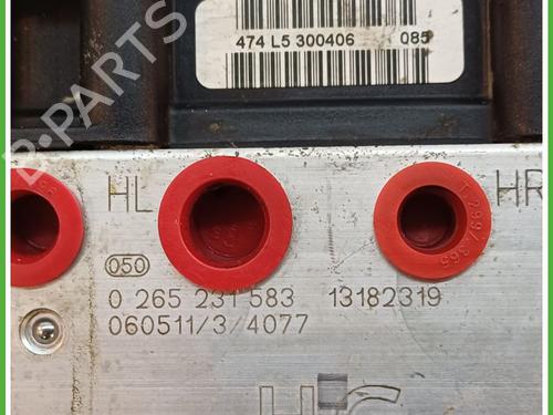 ABS Bremseaggregat OPEL MERIVA A MPV (X03) 1.4 16V Twinport LPG (E75) | BP18353926M43 