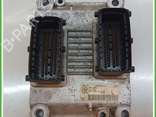 Used Engine control unit (ECU) FIAT BRAVO II (198_) 1.4 LPG (198AXA1B) (90 hp) 16484311