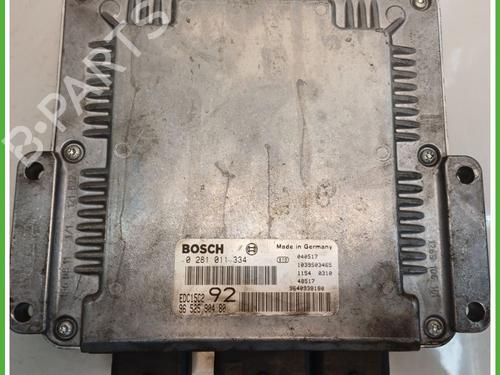 Used Engine control unit (ECU) PEUGEOT 807 (EB_) 2.0 HDi (107 hp) 29127106