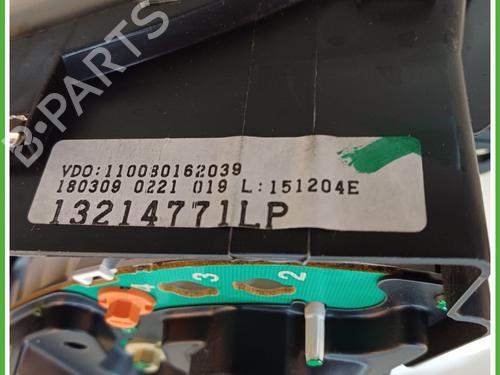 Instrument cluster OPEL MERIVA A MPV (X03) 1.4 16V Twinport (E75) | BP16017187C47 