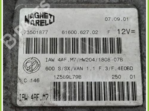 Engine control unit (ECU) FIAT SEICENTO / 600 (187_) 1.1 (187AXB, 187AXB1A, 187AXC1A02) | BP11369652M57 