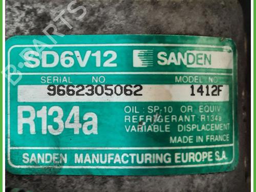 AC compressor PEUGEOT 206 Hatchback (2A/C) 1.4 i | BP15004485M34 