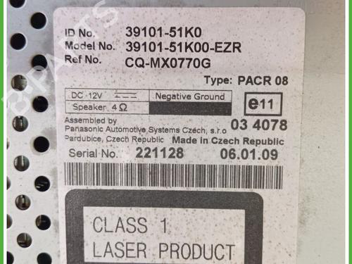 Radio OPEL AGILA (B) (H08) 1.2 (F68) | BP15554082E6 
