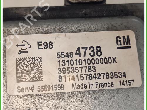 Engine control unit (ECU) OPEL MERIVA B MPV (S10) 1.6 CDTI (75) | BP40073673M57 - Image 3