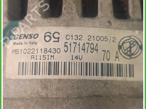 Alternator FIAT GRANDE PUNTO (199_) 1.4 (199AXB11, 199AXB1A, 199BXB1A, 199AXL1A) | BP30096762M7 