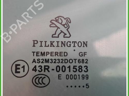 Rear right door window PEUGEOT 208 I (CA_, CC_) 1.4 HDi | BP14929856C21