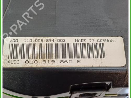 Instrument cluster AUDI A3 (8L1) 1.6 | BP18648833C47 