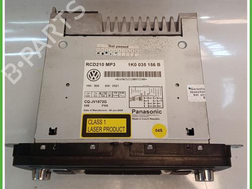 Radio VW GOLF VI (5K1) 1.6 BiFuel | BP26314945E6 